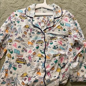 Roller Rabbit x Target. Women’s Long Sleeve/Pants Pajama Set. XS
